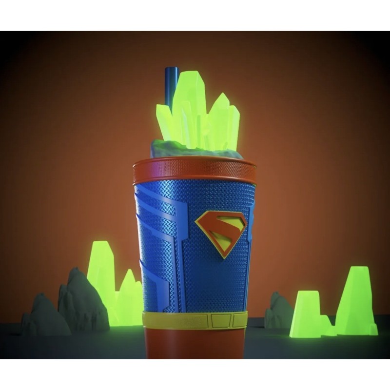Vaso Milkshake "Superman"