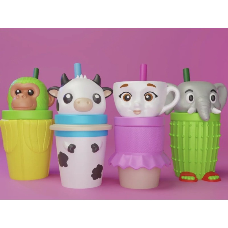 Vaso Milkshake "Brainrot"