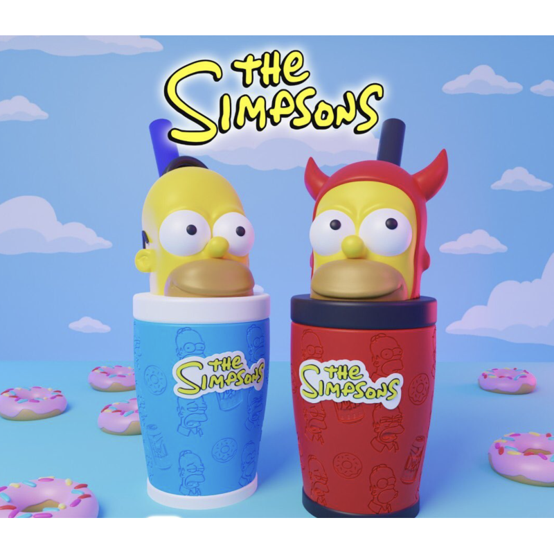 Vaso Milkshake "Homero Diablo"