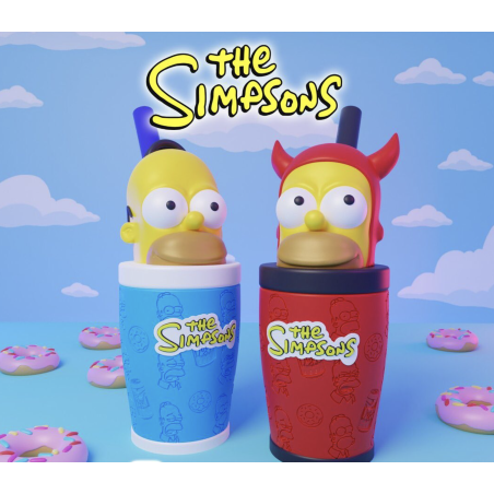 Vaso Milkshake "Homero Diablo"